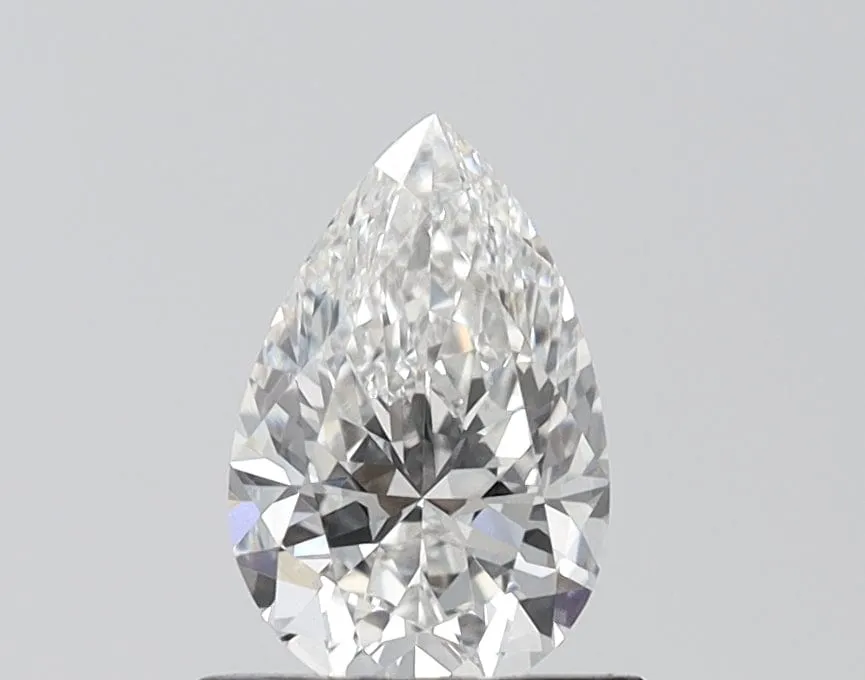 1.01 carat F-VVS2 Pear Cut Lab Grown Diamond