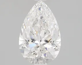 1.16 carat E-VS2 Pear Cut Lab Grown Diamond