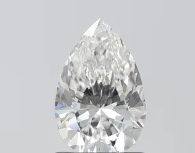 1.58 carat F-VVS2 Pear Cut Lab Grown Diamond