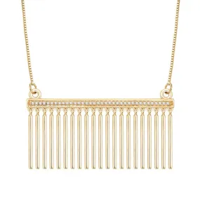 1/7 CTW Diamond 18-inch Necklace in 10KT Yellow Gold