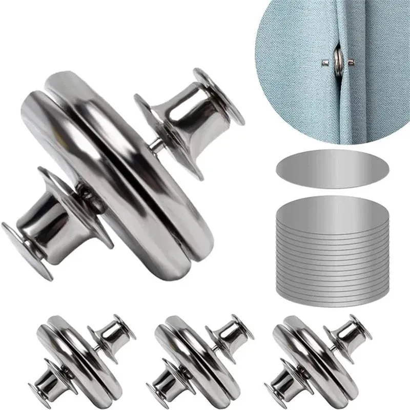 4pairs - Magnetic Curtain Button Clip