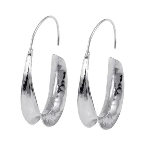 925 Sterling Silver Dangling Hook Earrings - TRE00012