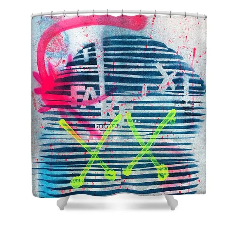 Aeqea Fake Man - Shower Curtain