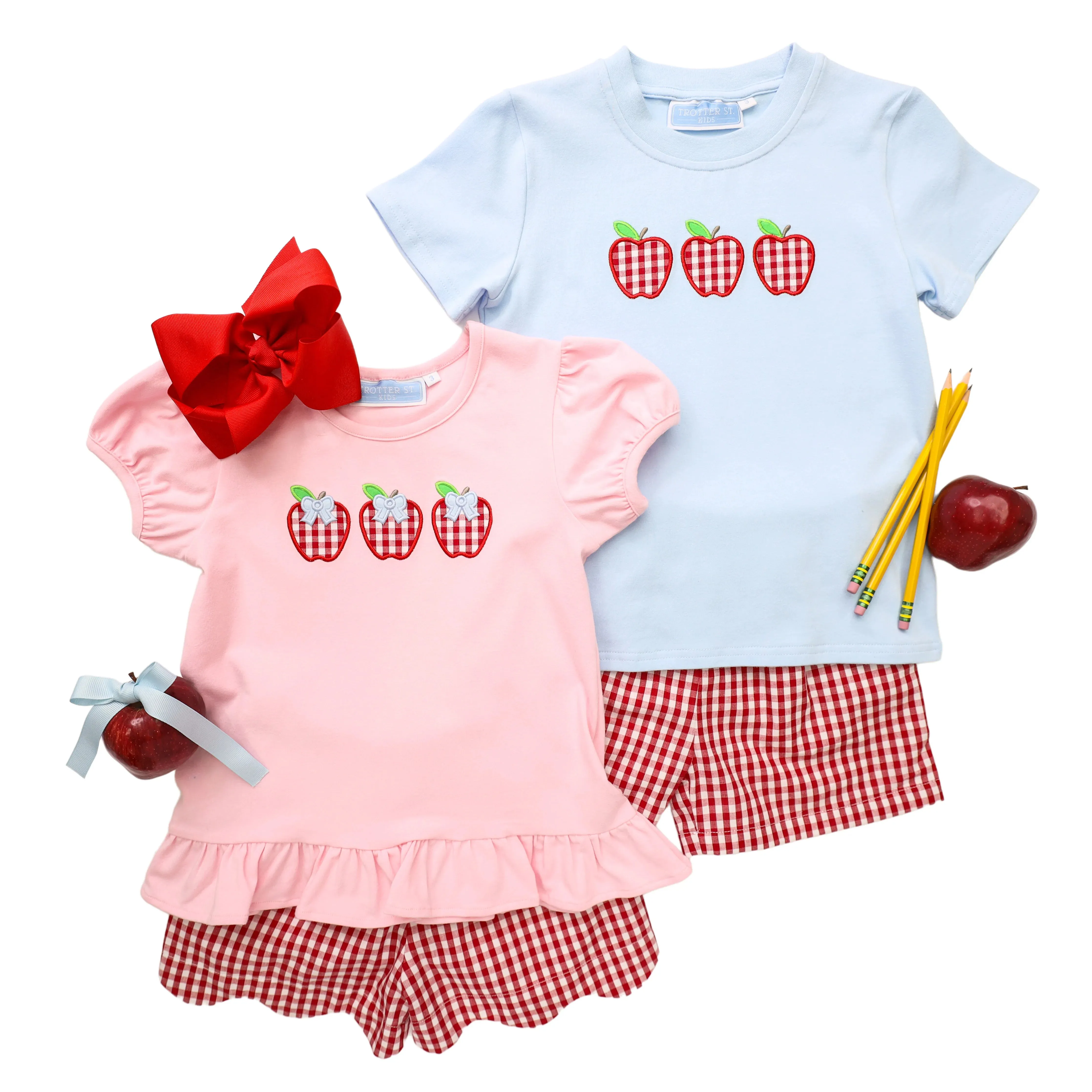 Apple Trio Short Set