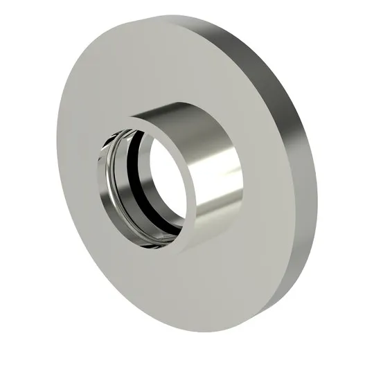 ASI 1214 Shower Curtain Rod End Flanges for ASI Model 1214 Series, Stainless Steel