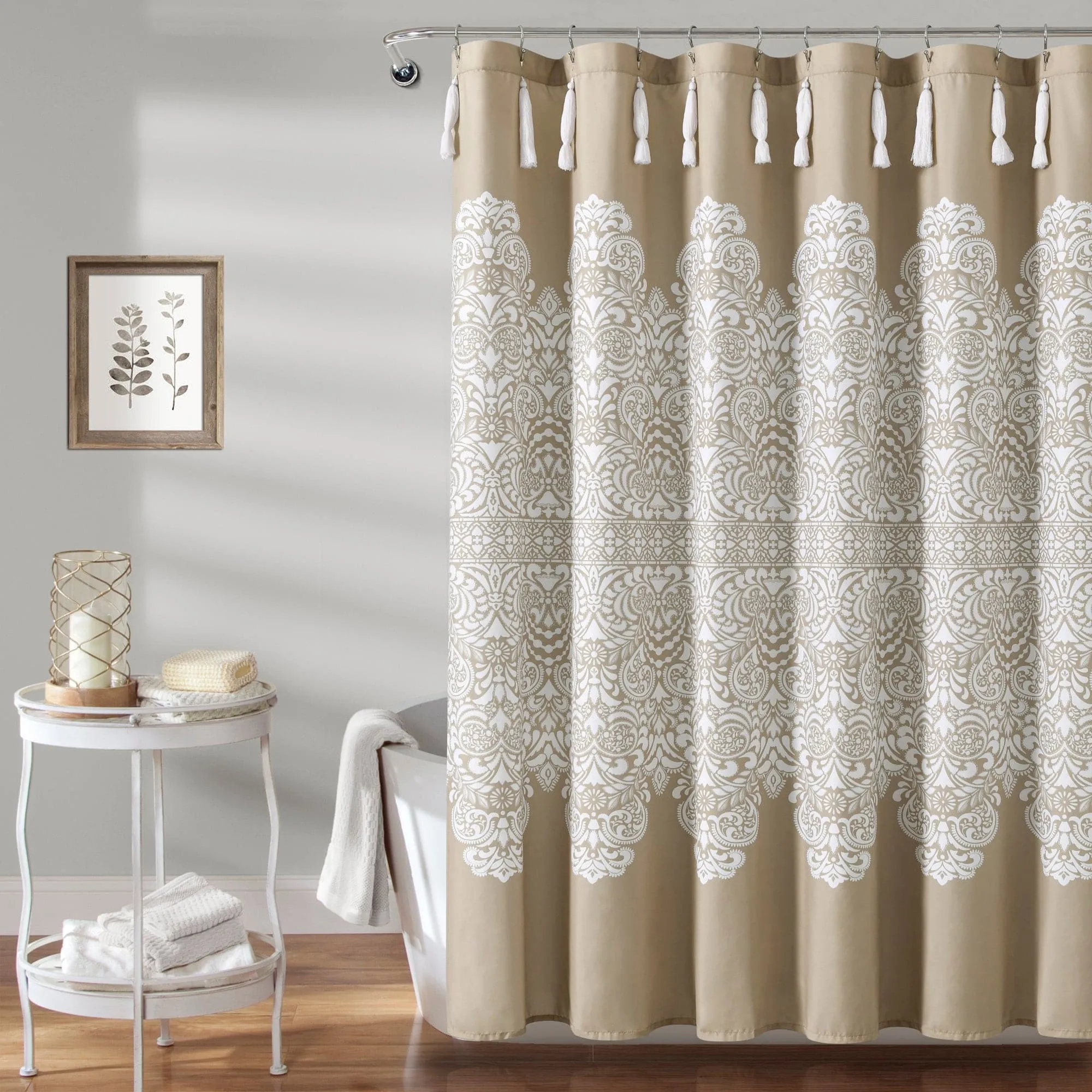 Boho Medallion Shower Curtain