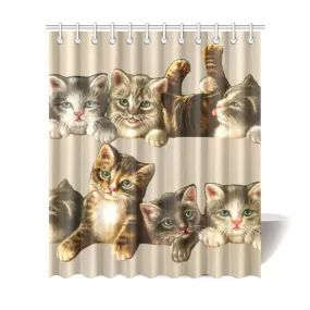 Cute Cats Shower Curtain