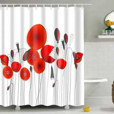 Fashion Pattern Shower Curtain