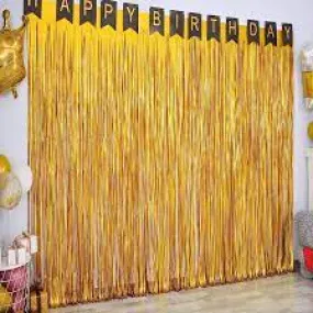 Foil Curtain Fringe Backdrop