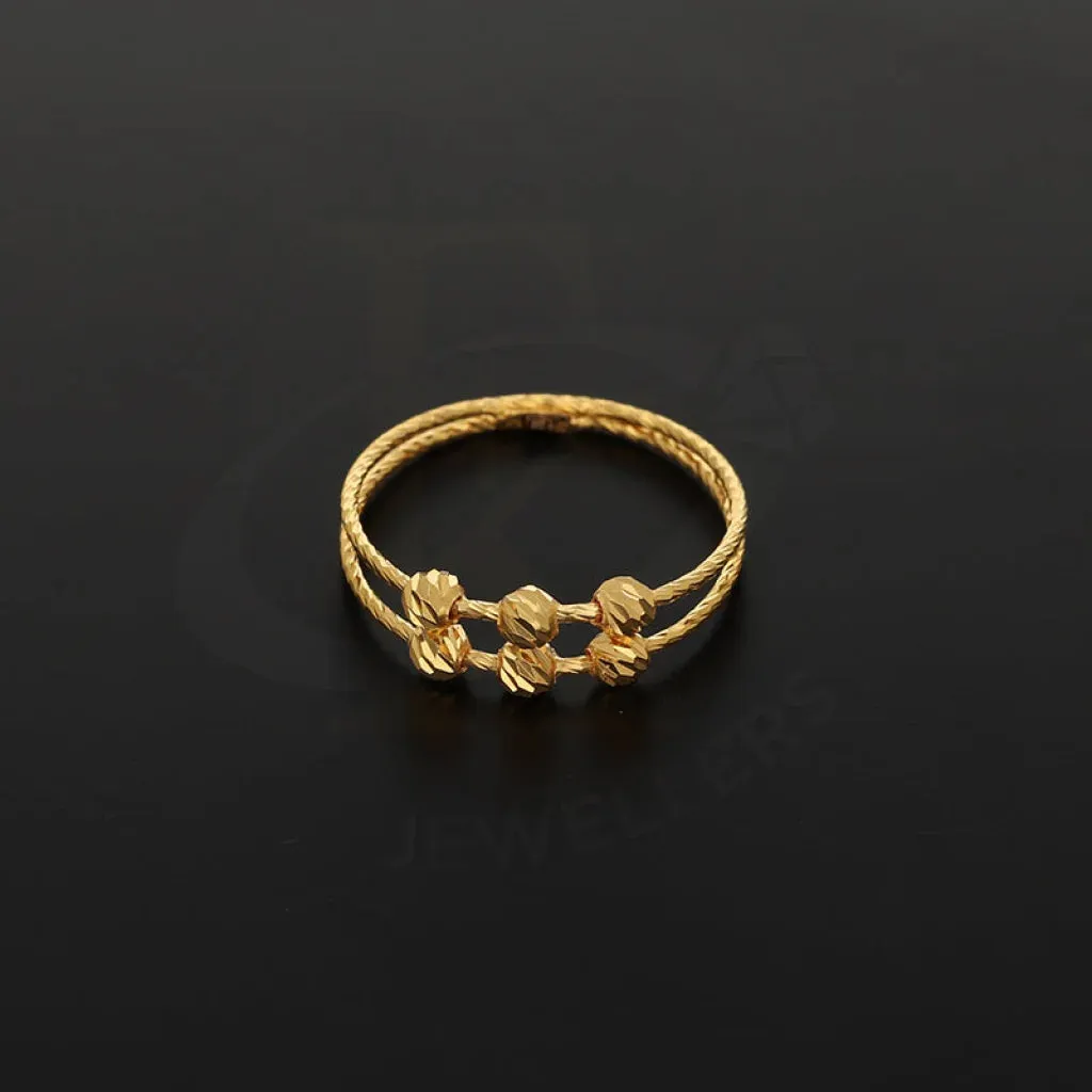 Gold Balls Ring 21KT - FKJRN21KM5158