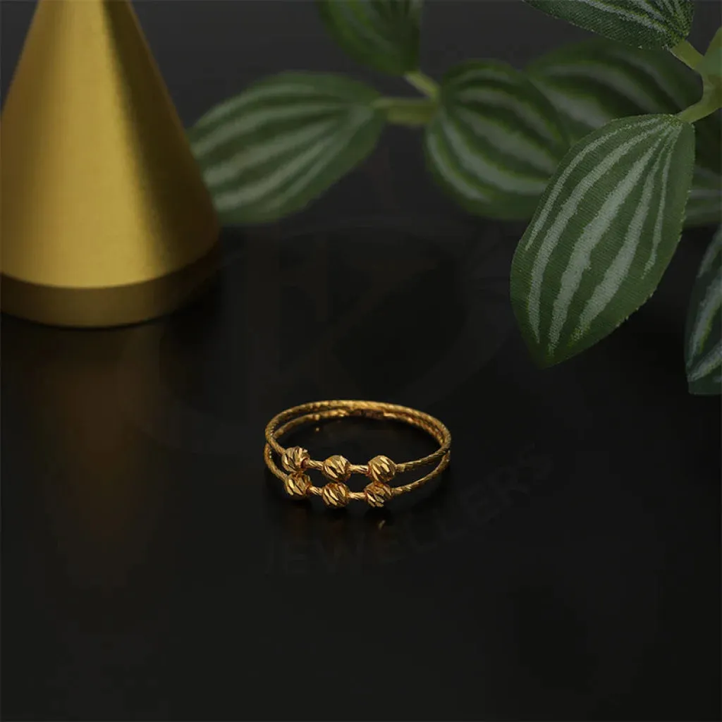 Gold Balls Ring 21KT - FKJRN21KM5158