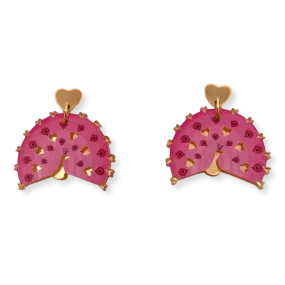 Heart Peacock ♥️ 🦚- Earrings