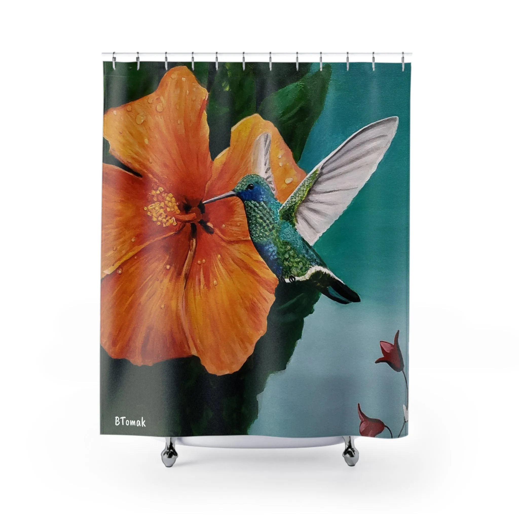 Humming Bird Shower Curtain