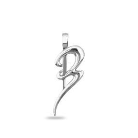 Initial B Love Letter Pendant