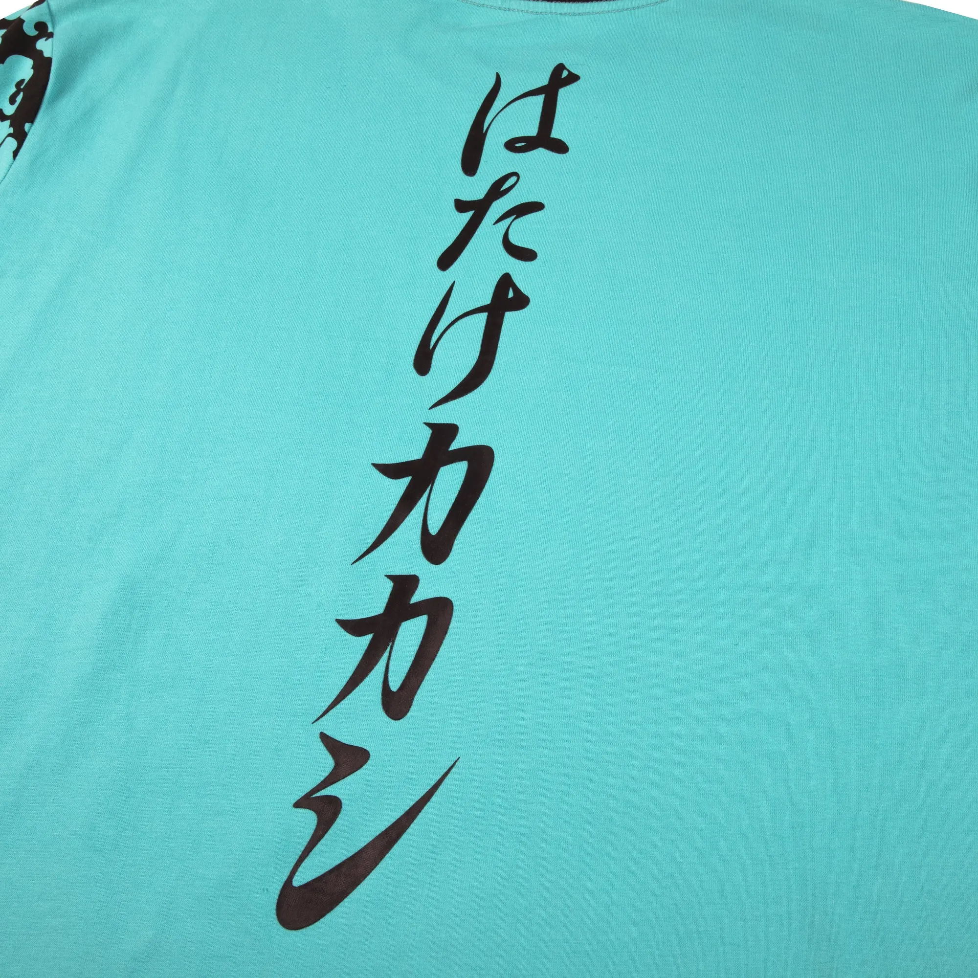 Kakashi Pattern Sleeve Teal Tee