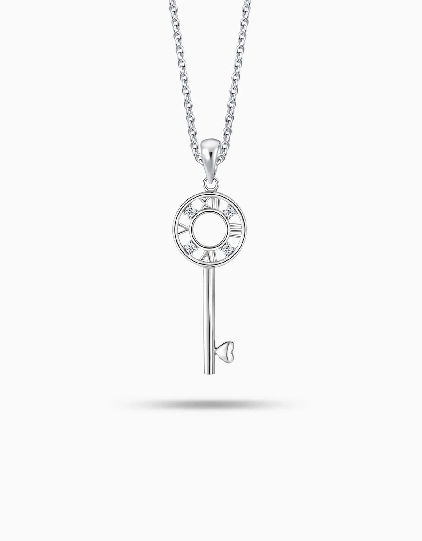 LVC Joie Perpetual Love Diamond Key Pendant