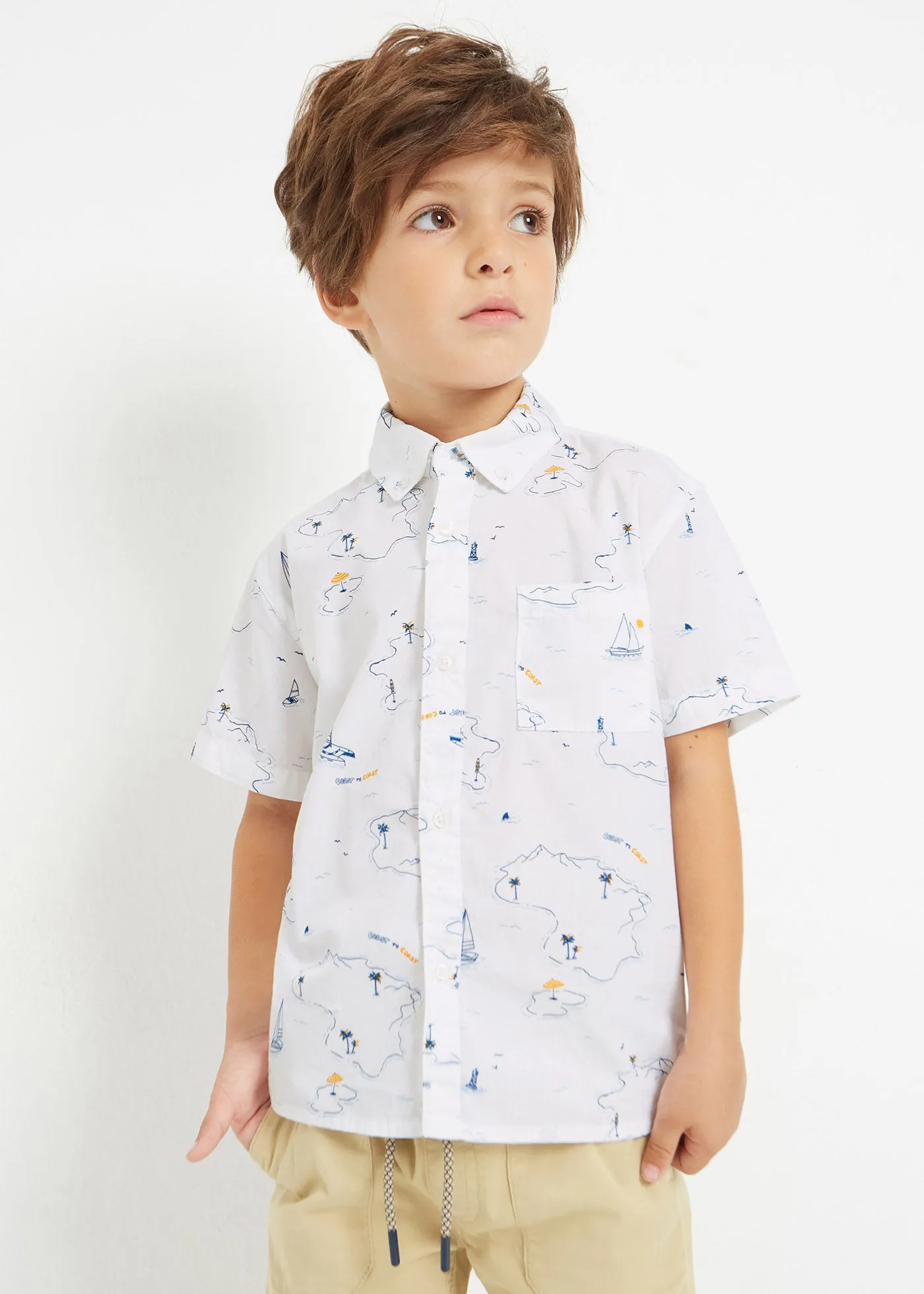 Mayoral Boy Printed Shirt