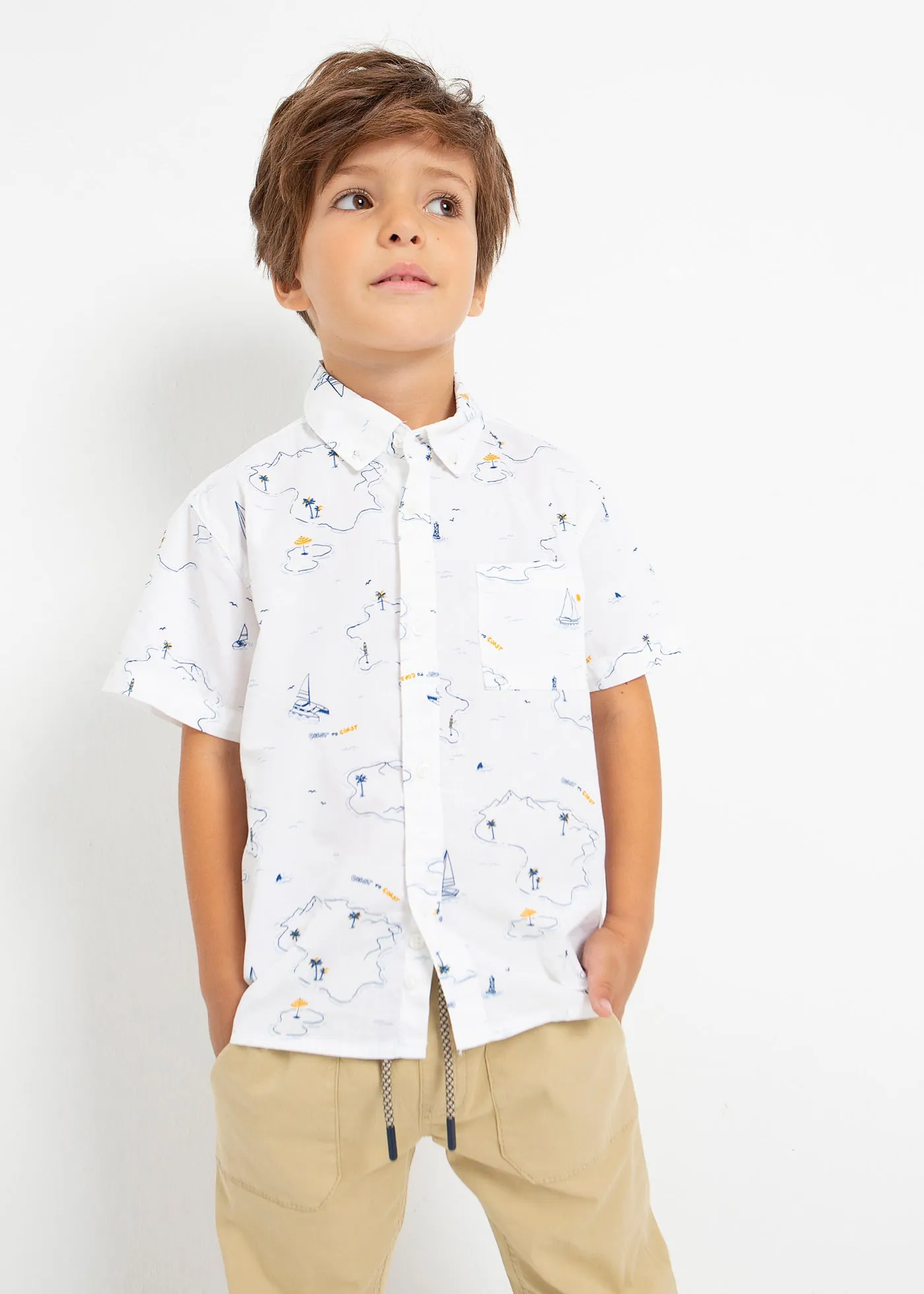 Mayoral Boy Printed Shirt