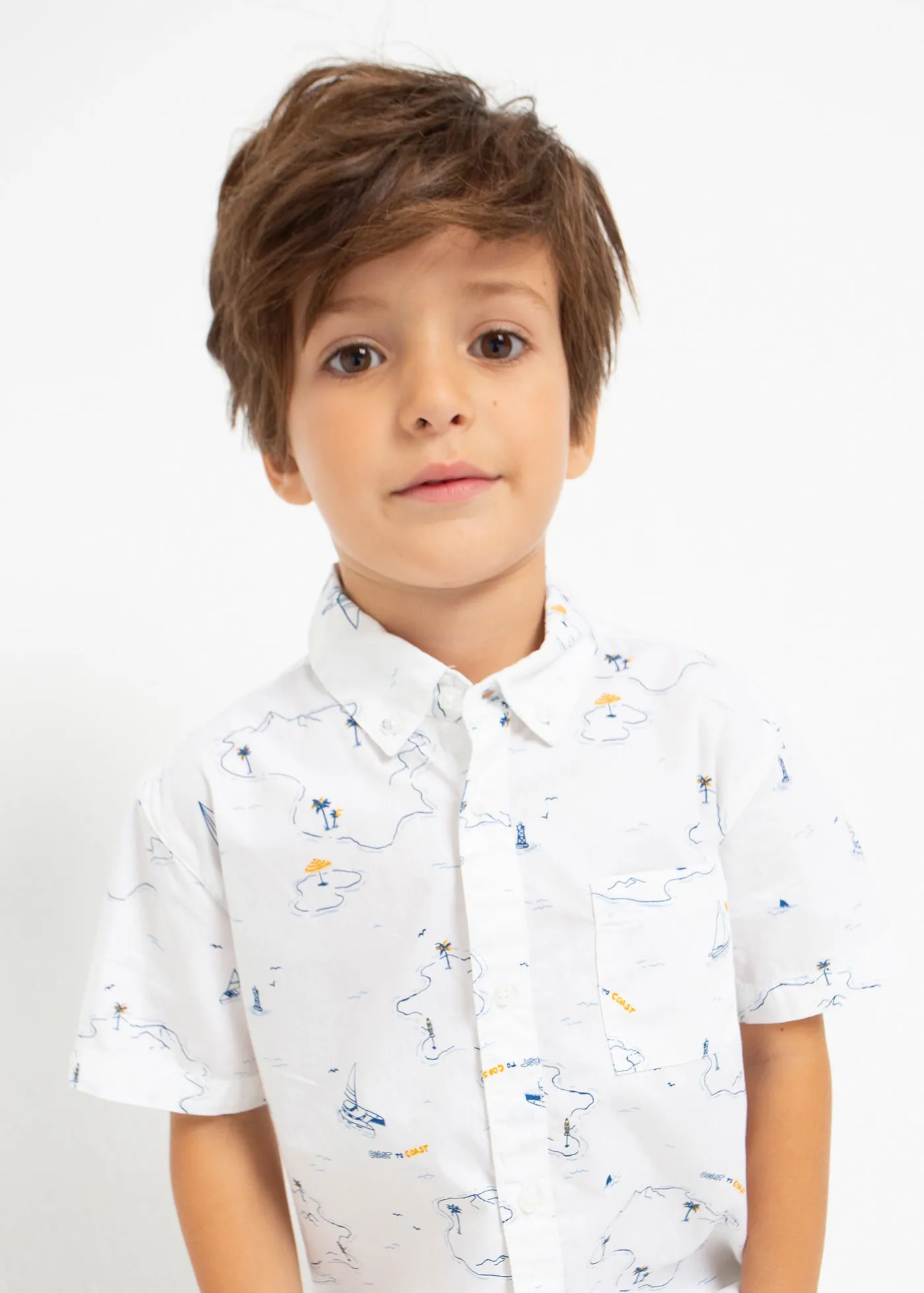 Mayoral Boy Printed Shirt