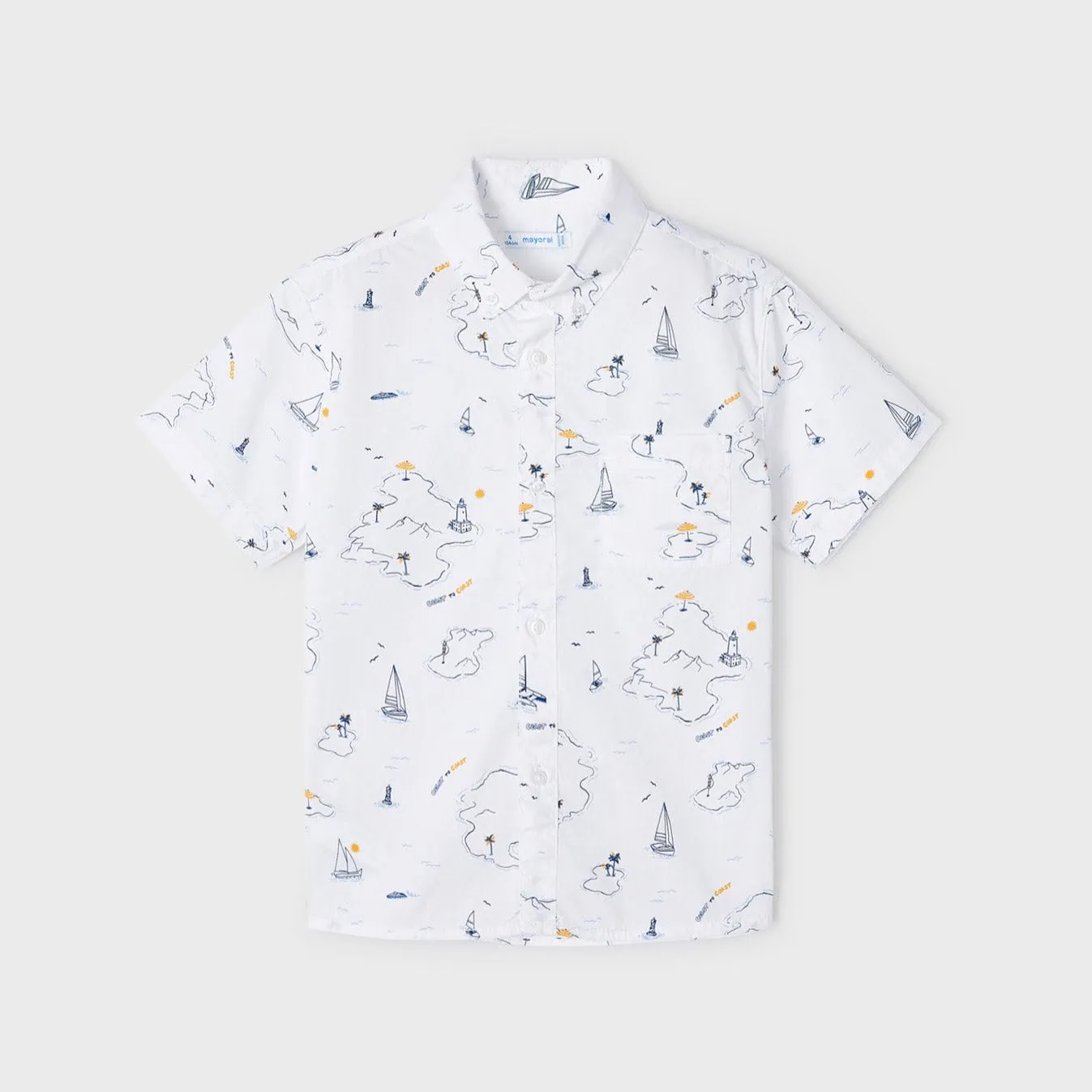 Mayoral Boy Printed Shirt