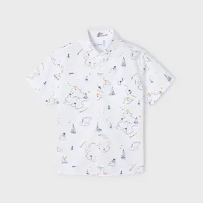 Mayoral Boy Printed Shirt