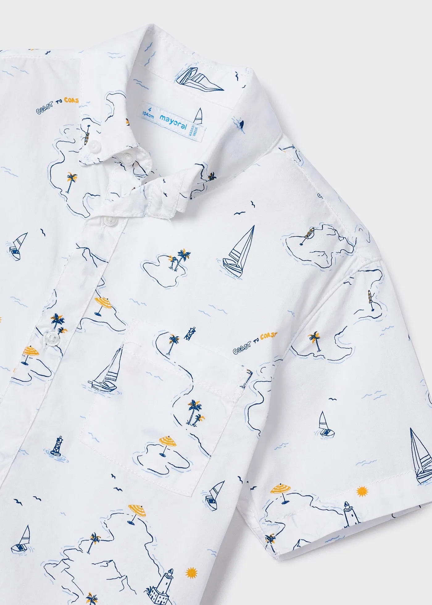 Mayoral Boy Printed Shirt