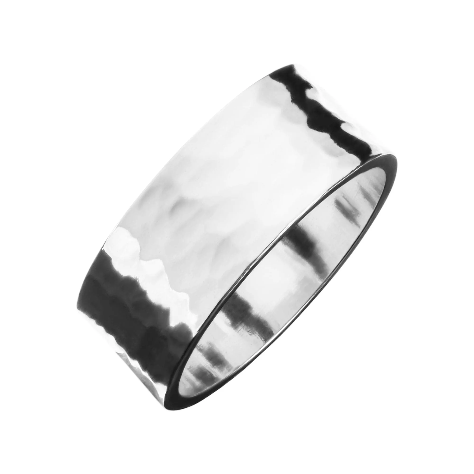 Men's 9.5MM Hammered Ring