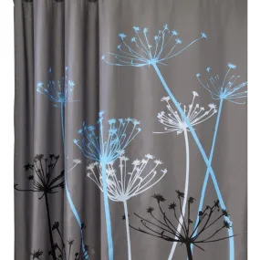 Modern PEVA Multi Color Dandelion Pattern Waterproof Shower Curtain