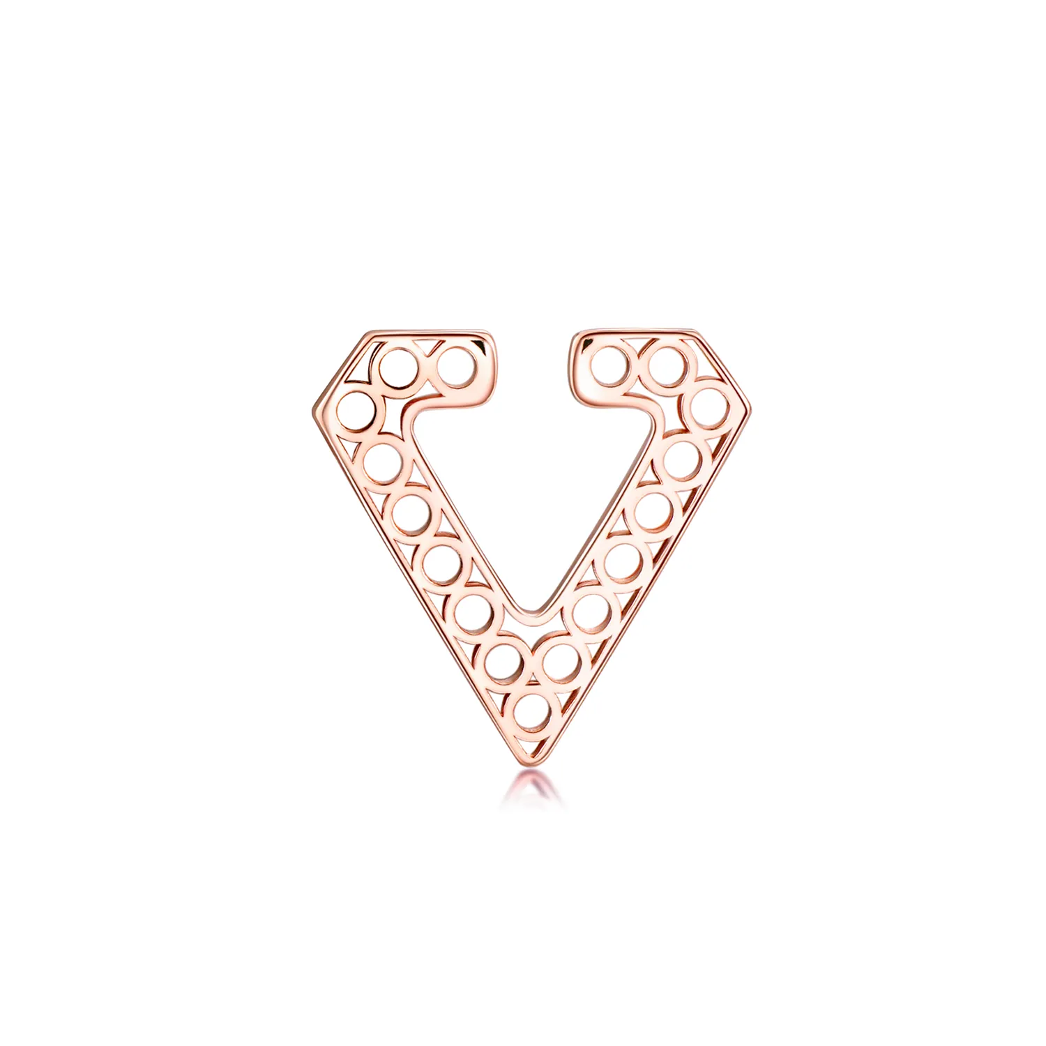 OOPS JEWELRY | Xuan Single Malt Clip-On Earring | Rose Gold