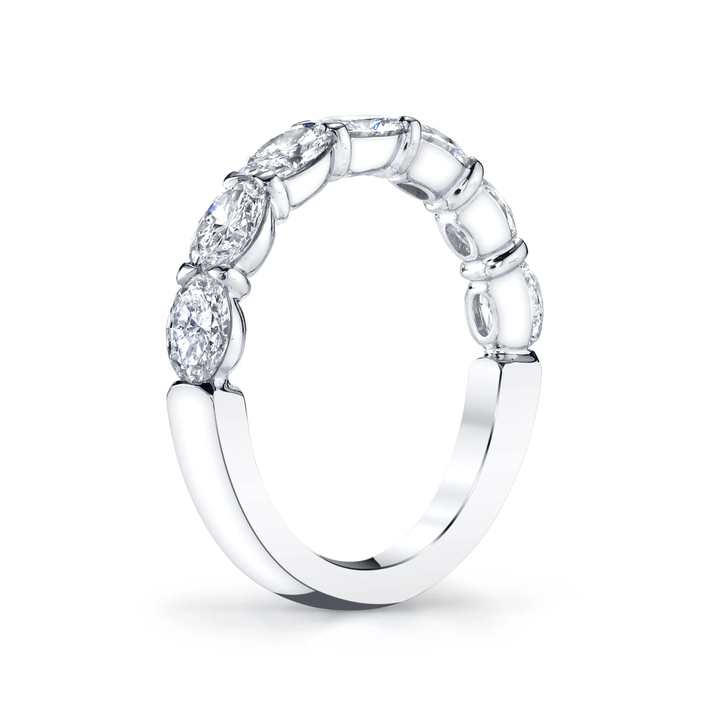 Oval Diamond Band