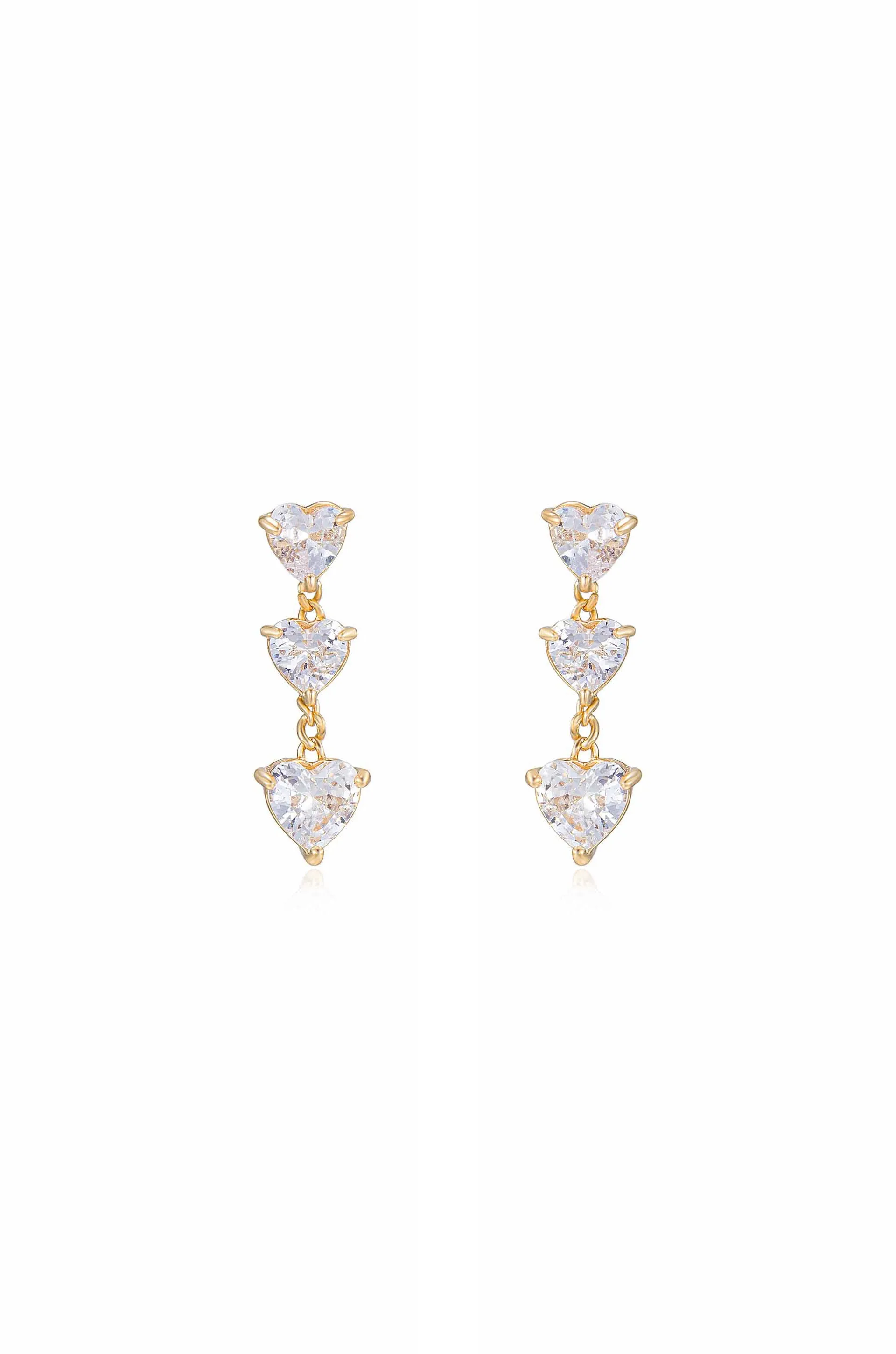 Queen of Hearts Crystal Earrings