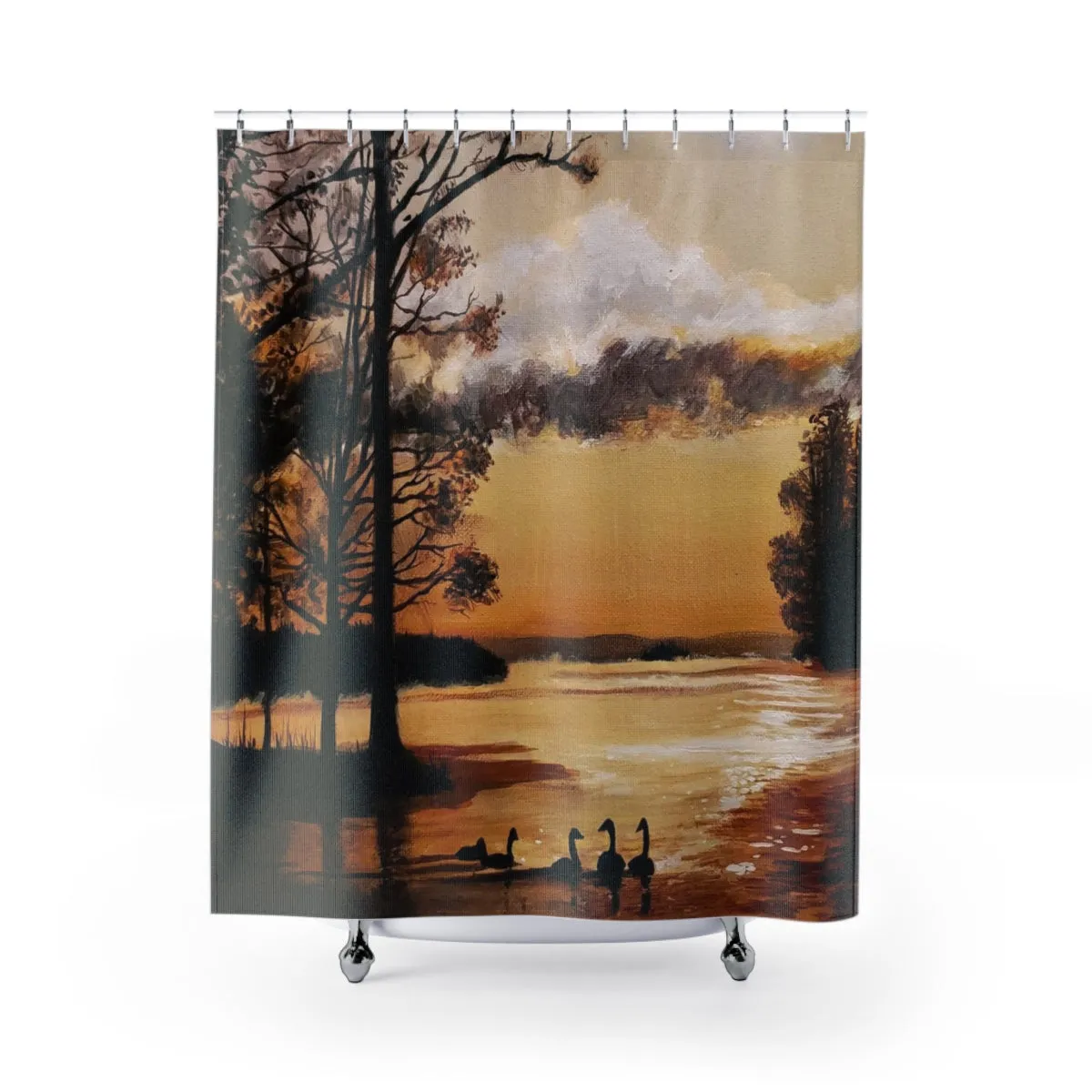 Serenity's Sunset Shower Curtains