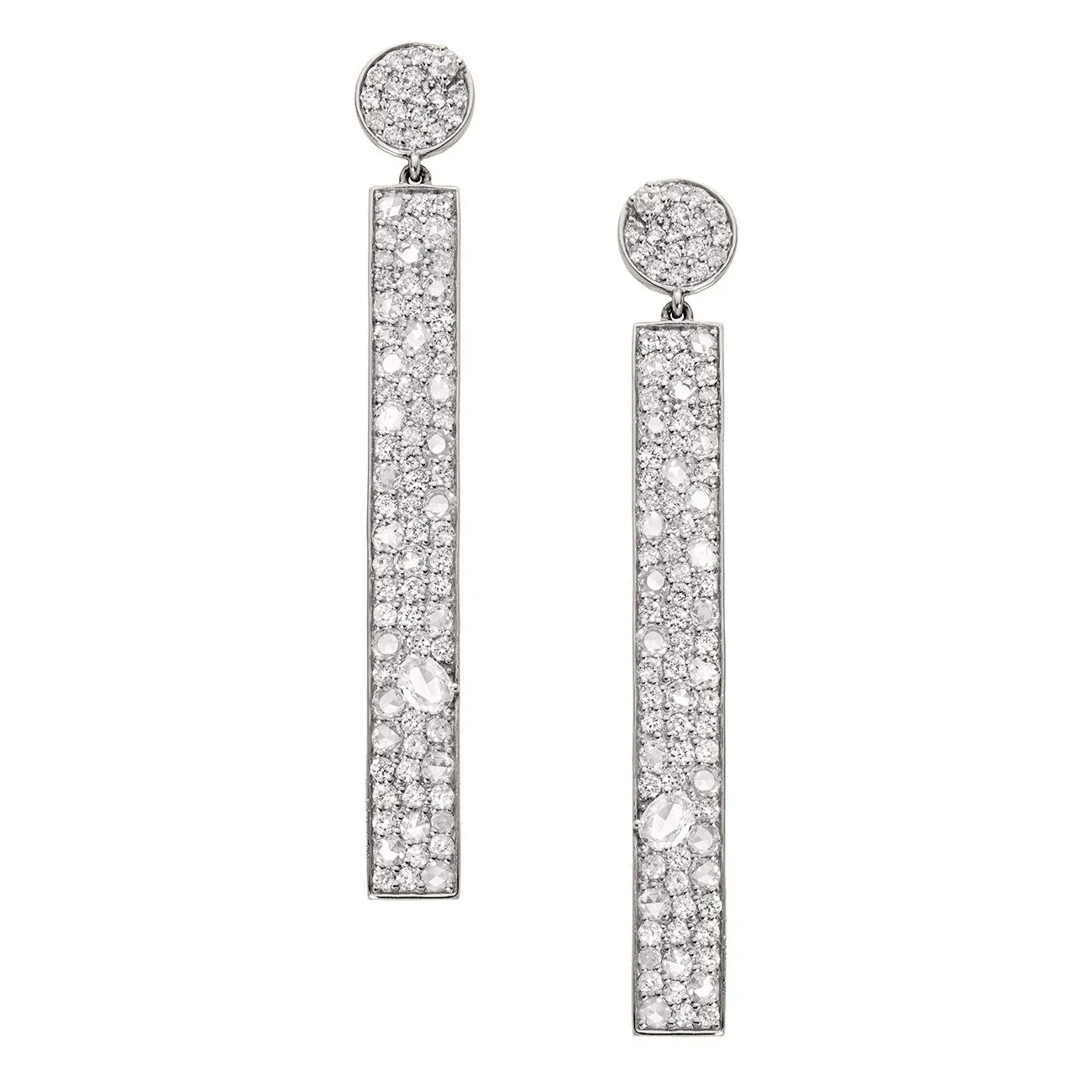 Stardust Earrings White Gold