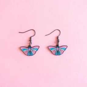 Transcendent butterfly — earrings