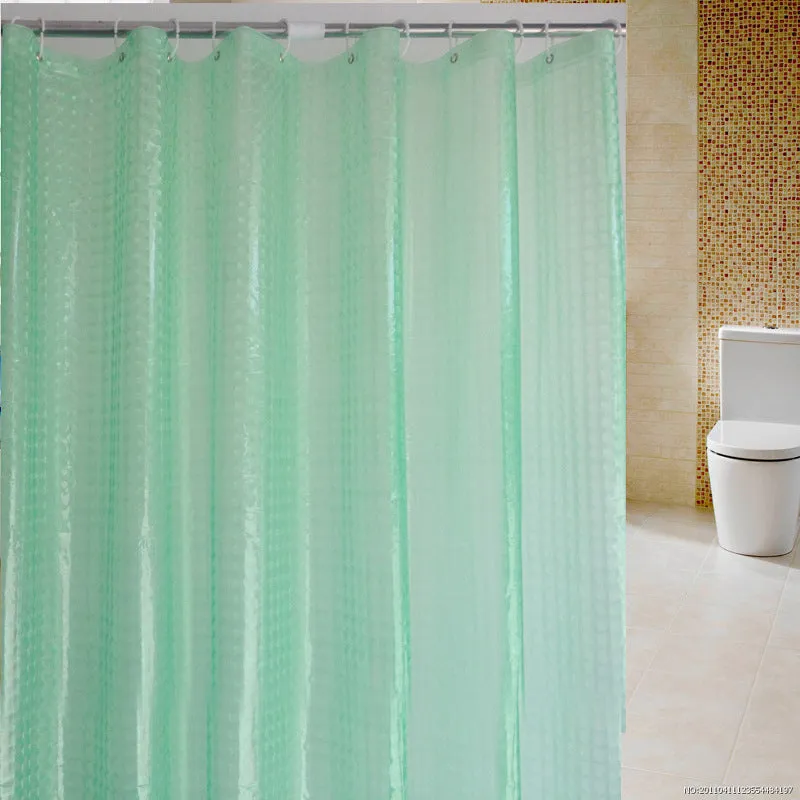 Transparent EVA Shower Curtain, HG0077