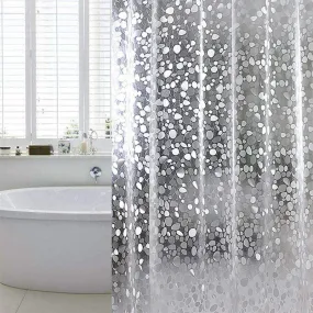 Transparent EVA Shower Curtain, HG0077