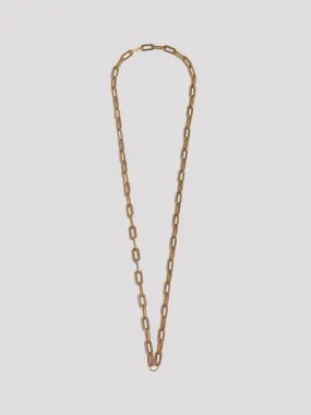 Vermeil Ord Long Link Charm Chain